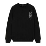 Chrome Hearts Ornate Floral Cross Crewneck Sweatshirt Black