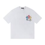 Chrome Hearts Triple Cross Graffiti T-Shirt White