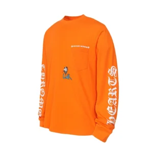 Chrome Hearts Orange Link Build Graphic Long Sleeve