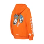 Chrome Hearts Orange Build Graphic Pullover Hoodie