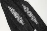 Chrome Hearts Black Shadow Cross Scroll Zip Hoodie